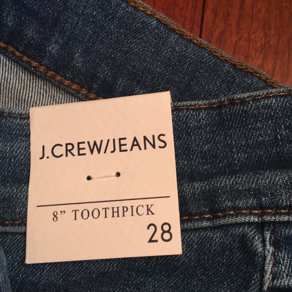 New with tags JCrew Toothpick Jeans - Picture 7 of 7